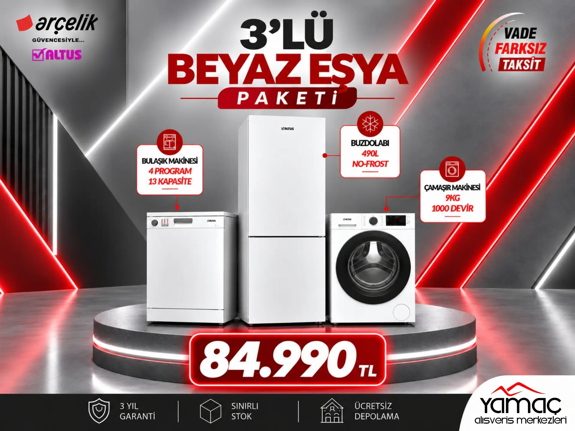 Beyaz Eşya Paketi -3